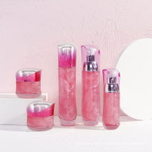 Hot Sale Luxury Glass Cosmetic Sets Glass Lotion Bottle Face Cream Jar Eye Cream Jar For Skin Jar